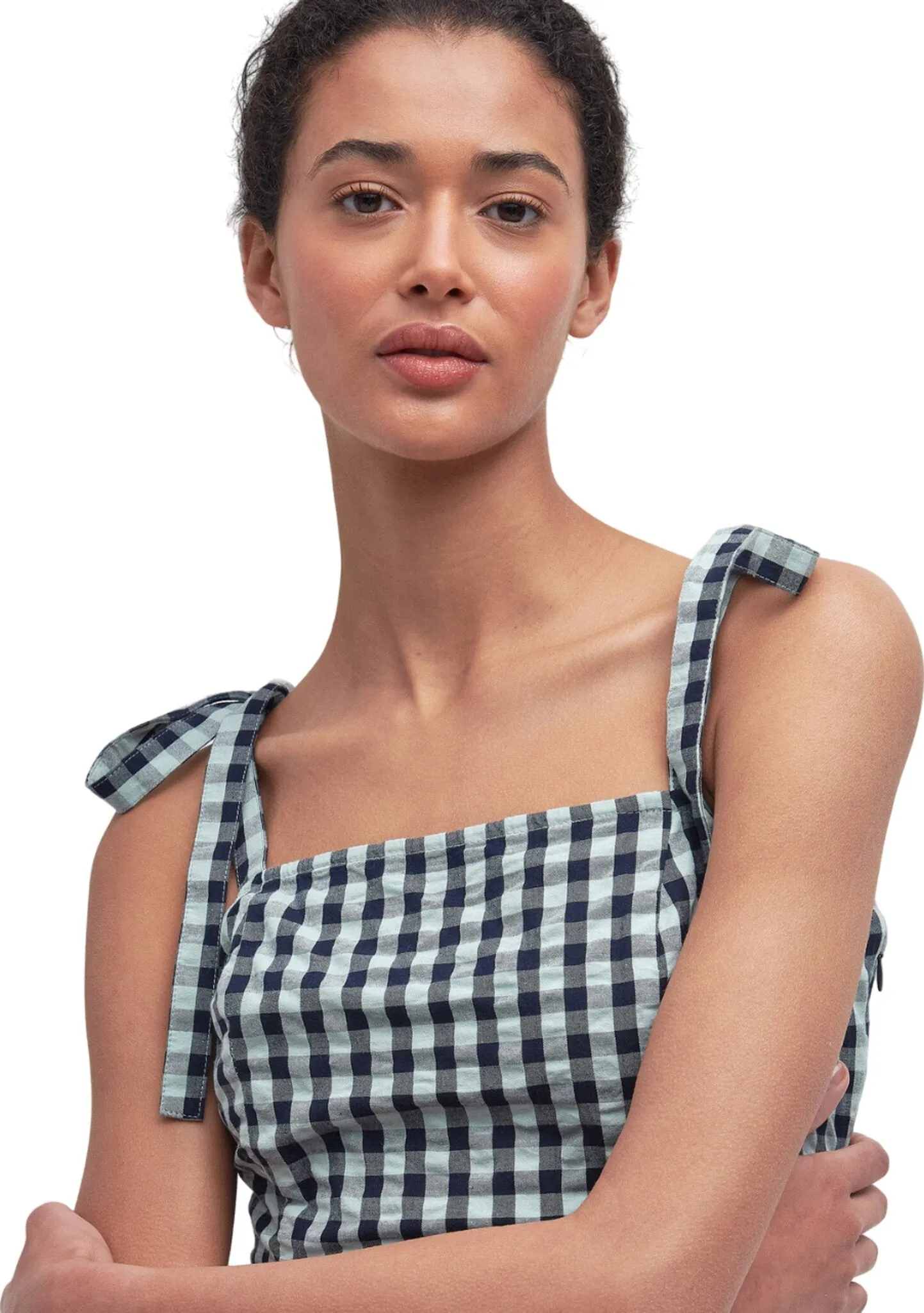 Abigail Gingham Midi Dress - Women's|-|Robe mi-longue Abigail Gingham - Femme