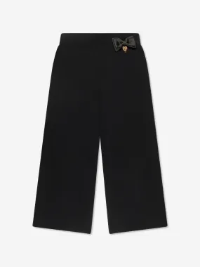 Angels Face Girls Danielle Knitted Trousers in Black