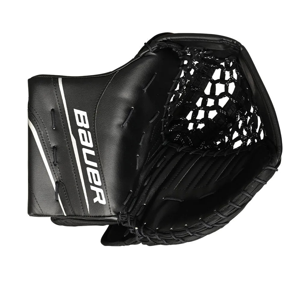 BAUER GSX GEN II BLACK JUNIOR GOALIE CATCHER - REGULAR