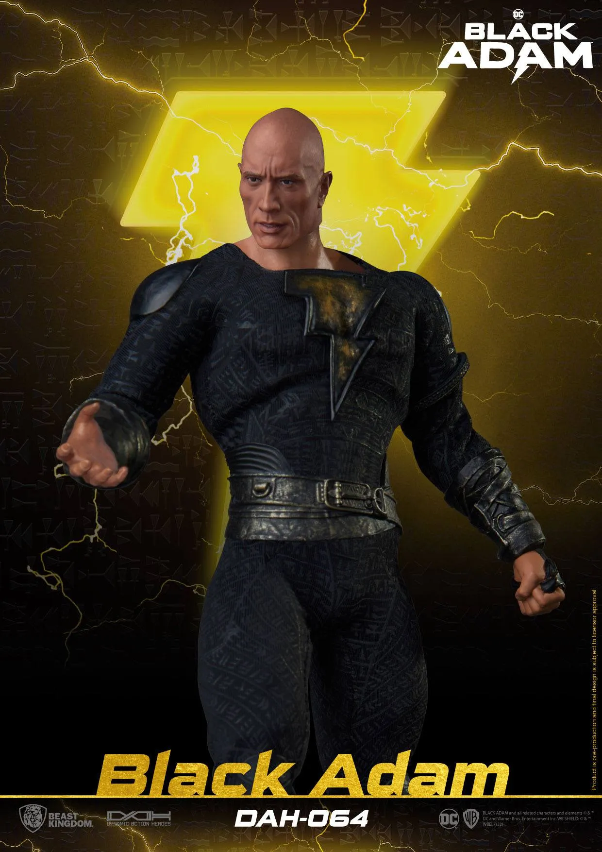 Beast Kingdom Black Adam Dynamic 8ction Heroes Black Adam 1/9 Action Figure