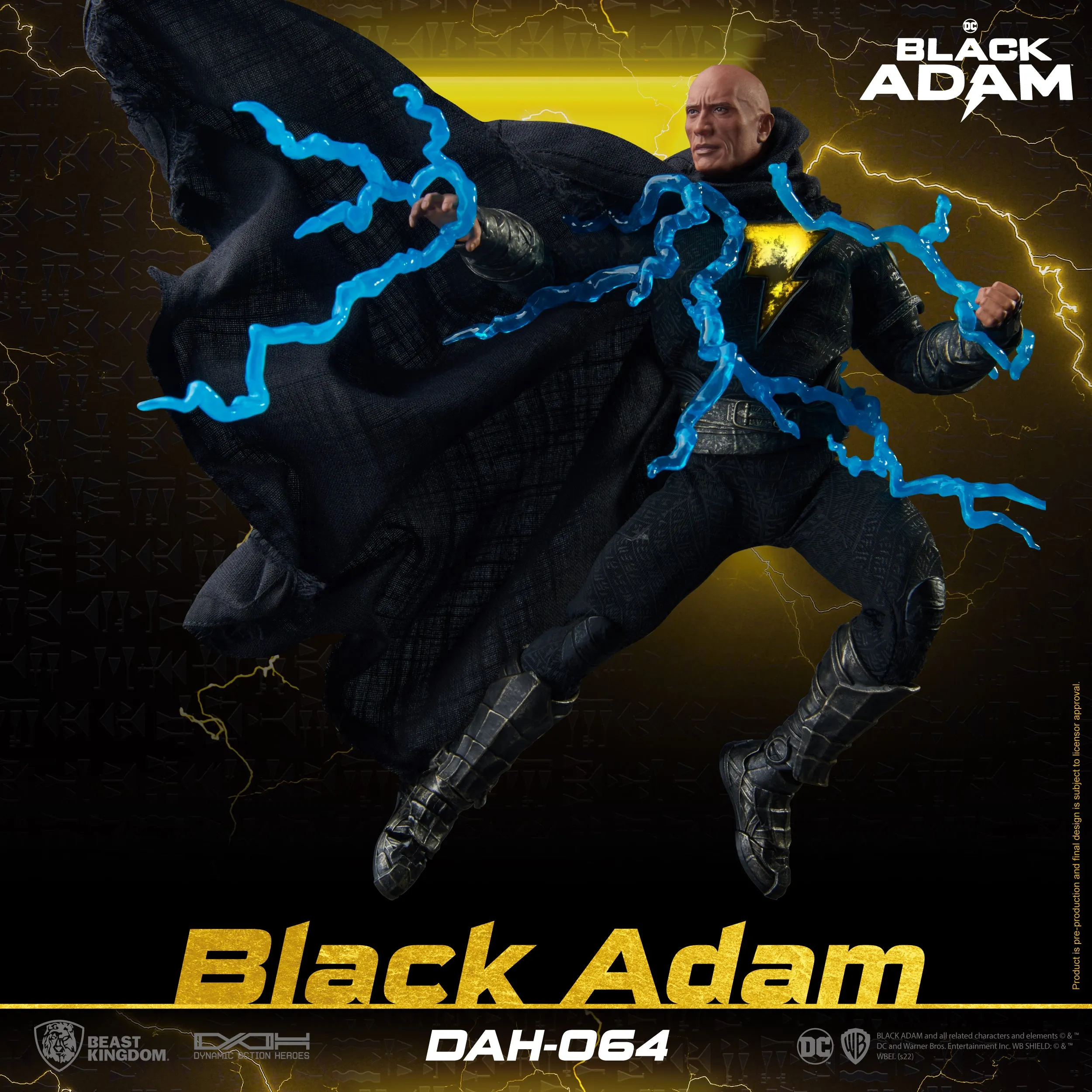 Beast Kingdom DAH-064 DC Black Adam 1:9 Scale Dynamic 8ction Heroes Action Figure