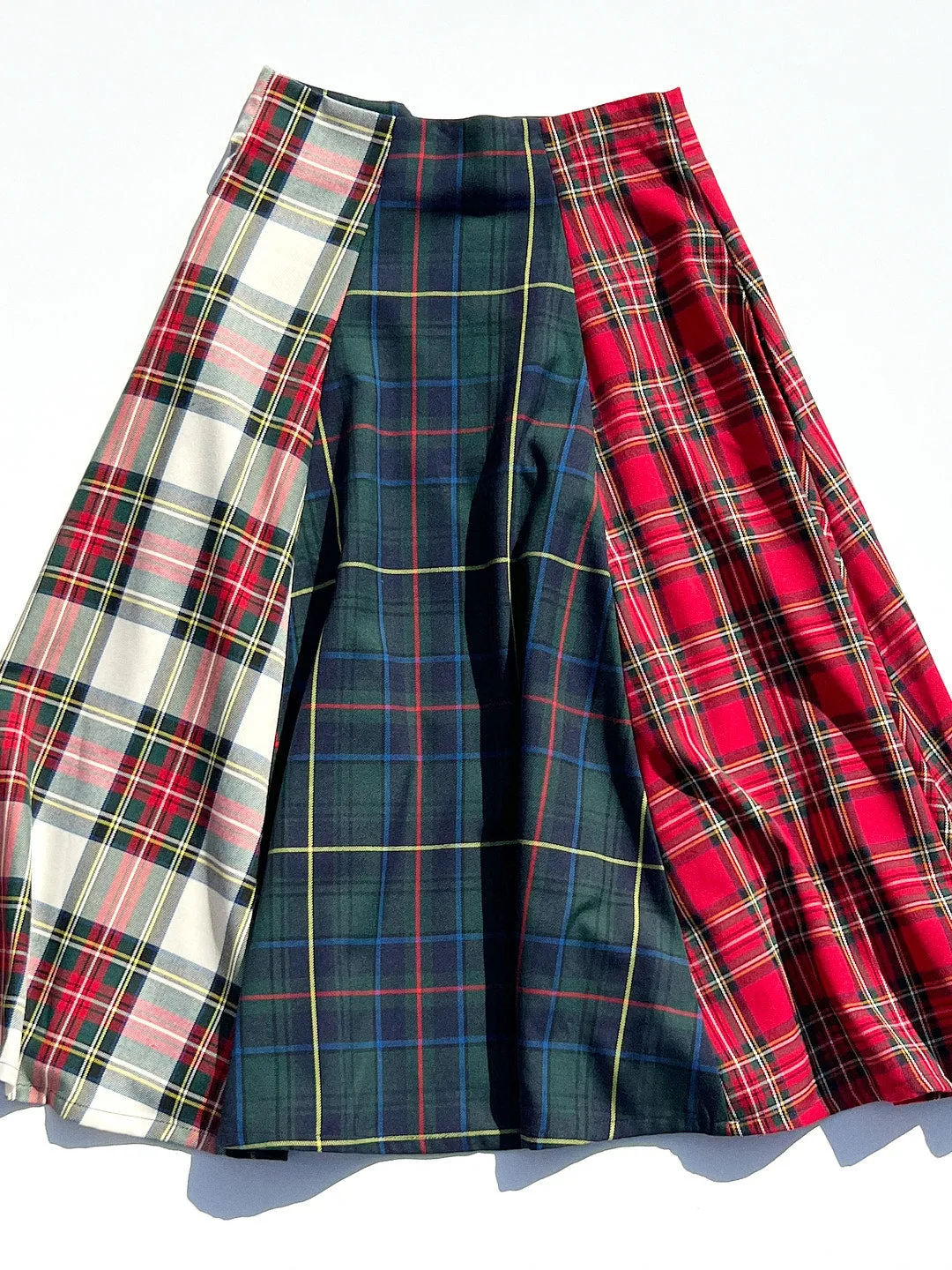 Berkley Skirt - Plaid Combo