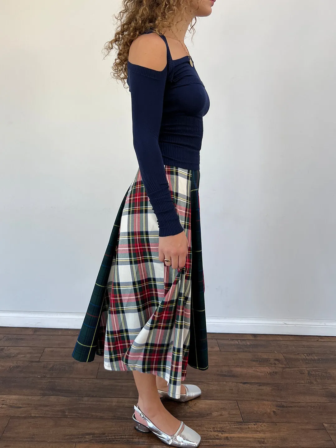 Berkley Skirt - Plaid Combo