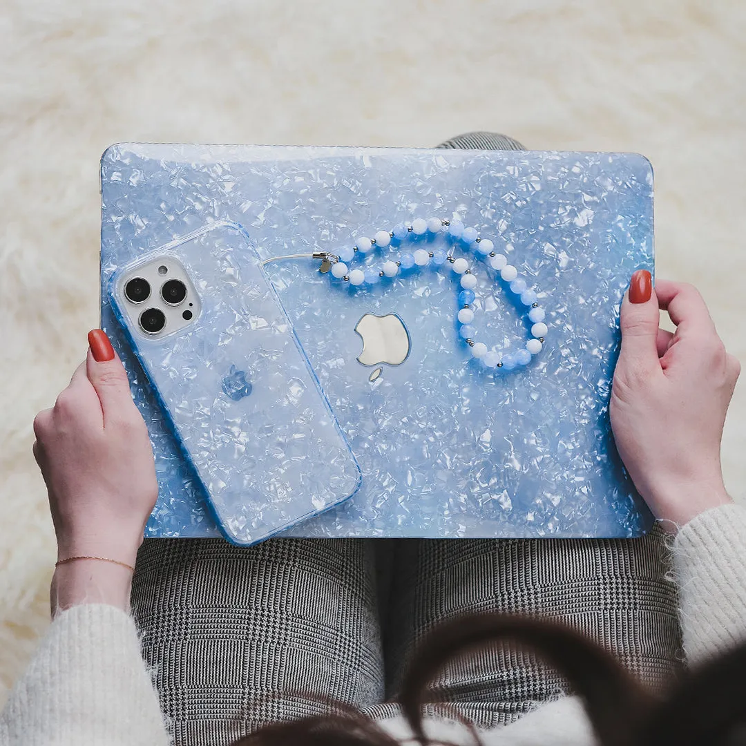 Blue Quartz MacBook Case