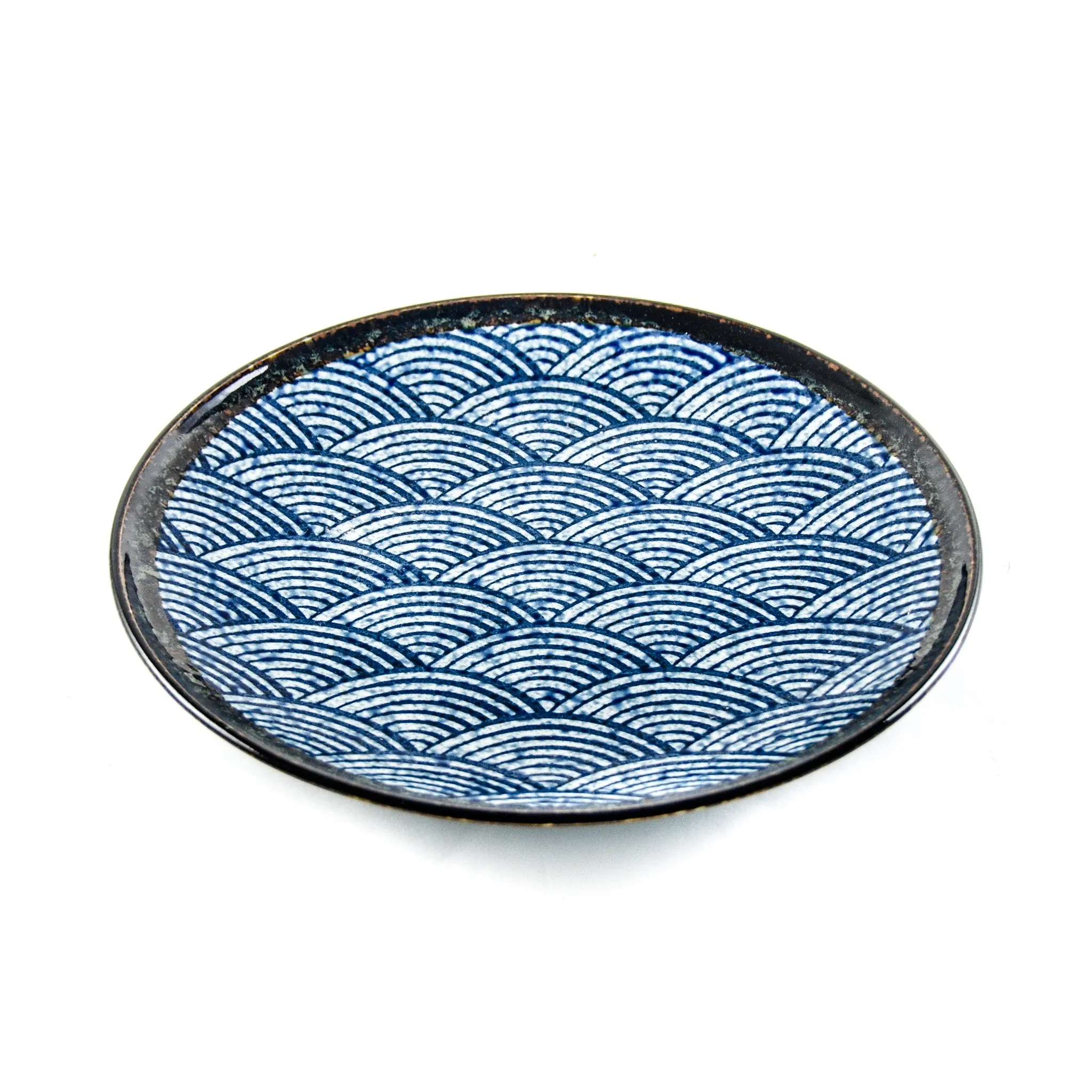 Blue Wave Dinner Plate, 29cm