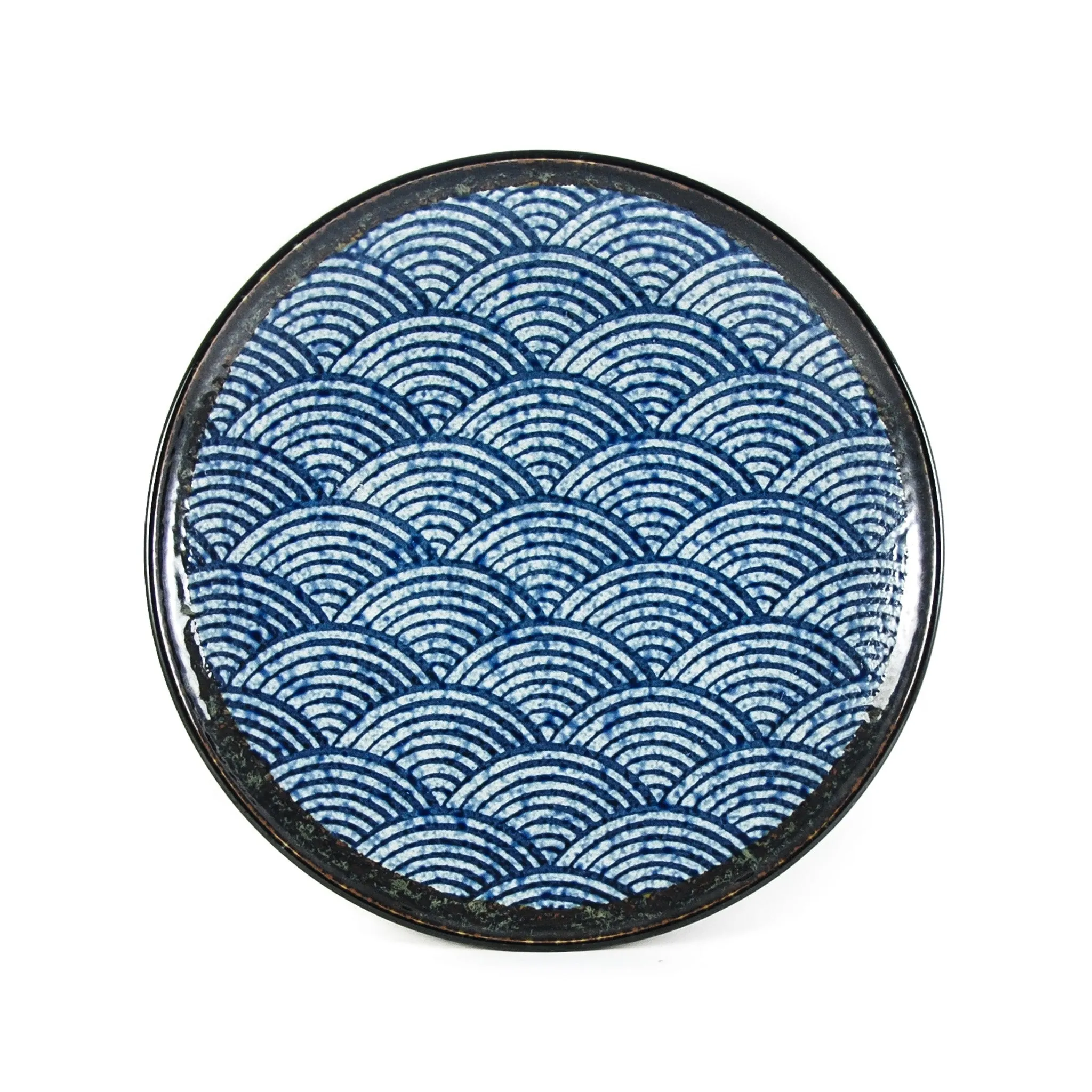 Blue Wave Dinner Plate, 29cm