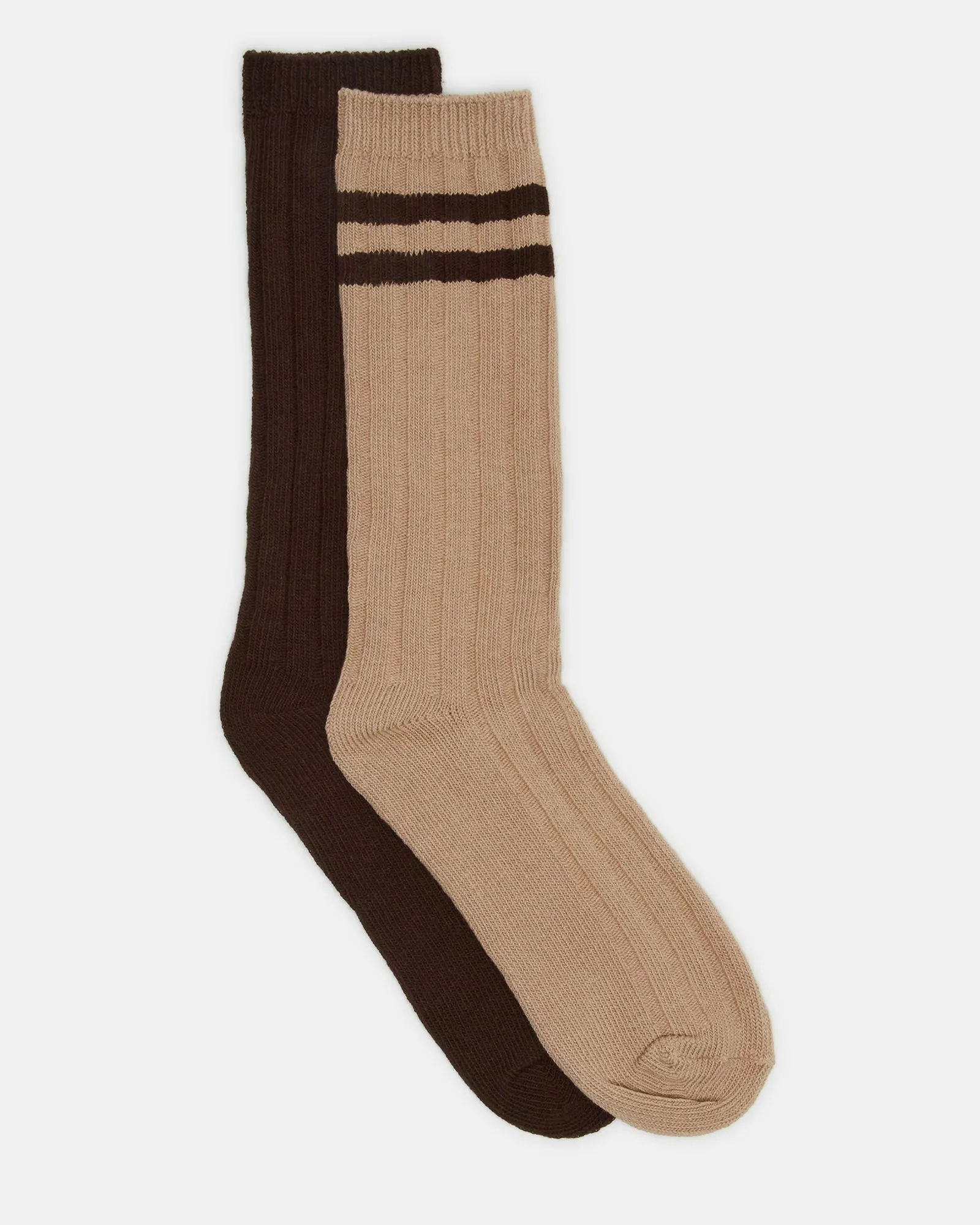 BOOT SOCKS TAN/MULTI