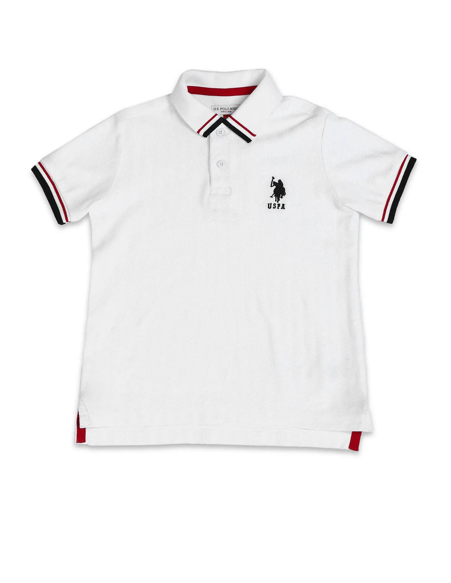 Boys Pure Cotton Regular Polo Shirt