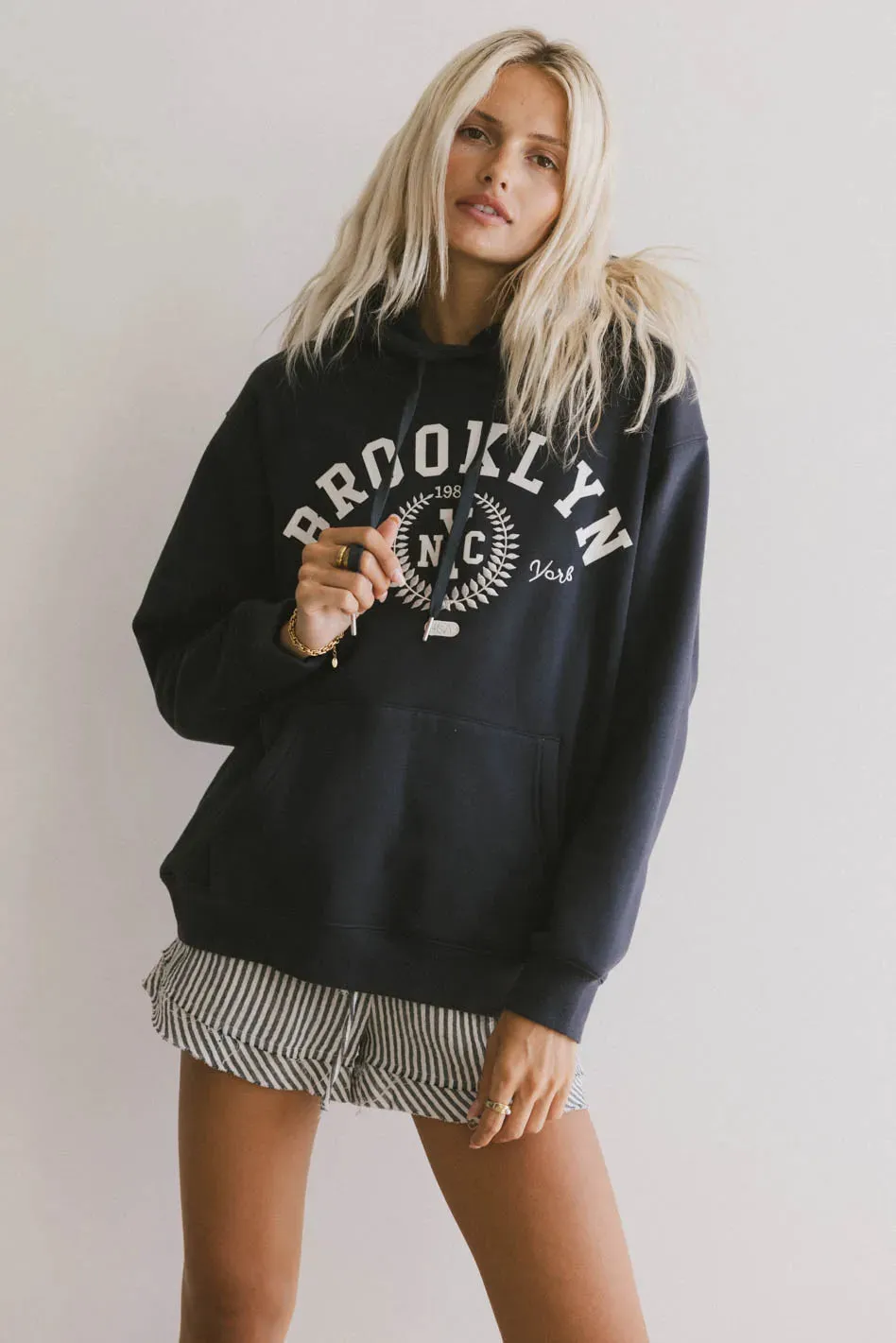 Brooklyn New York Graphic Hoodie