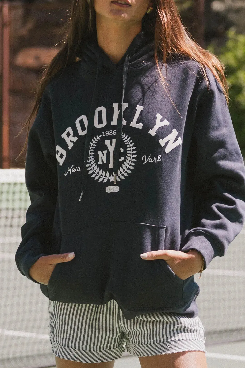 Brooklyn New York Graphic Hoodie