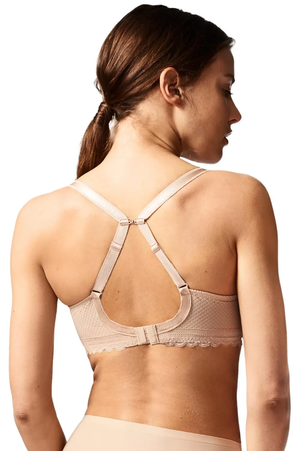 Chantelle Parisian Allure Plunge T-Shirt Bra, Latte (C2232)