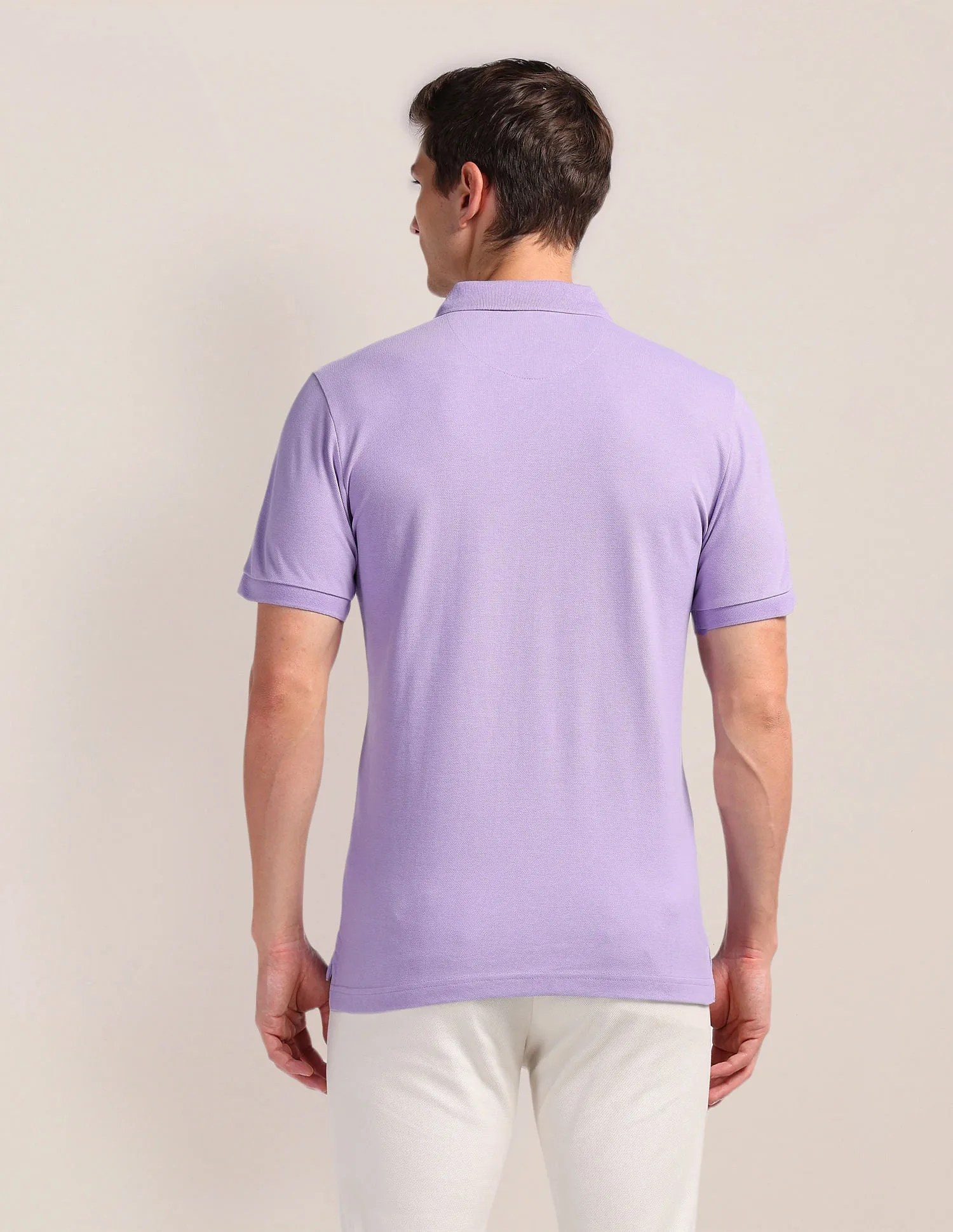 Cotton Slim Fit Polo Shirt