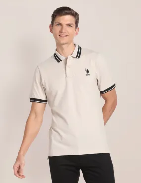 Cotton Solid Polo Shirt