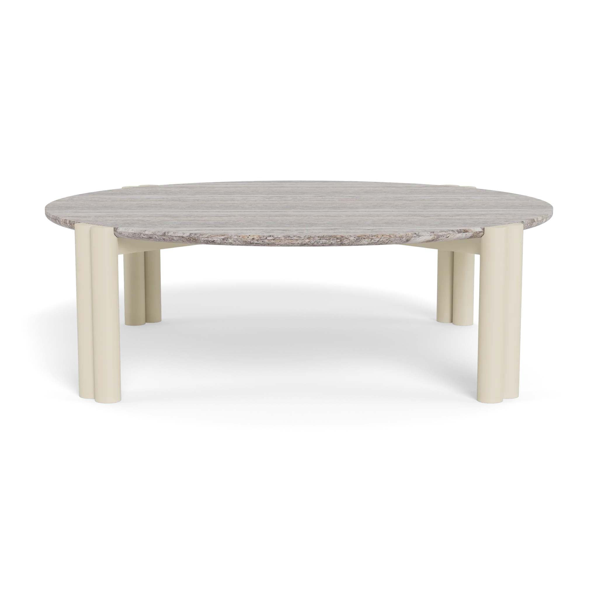 Cove Aluminum Round Coffee Table