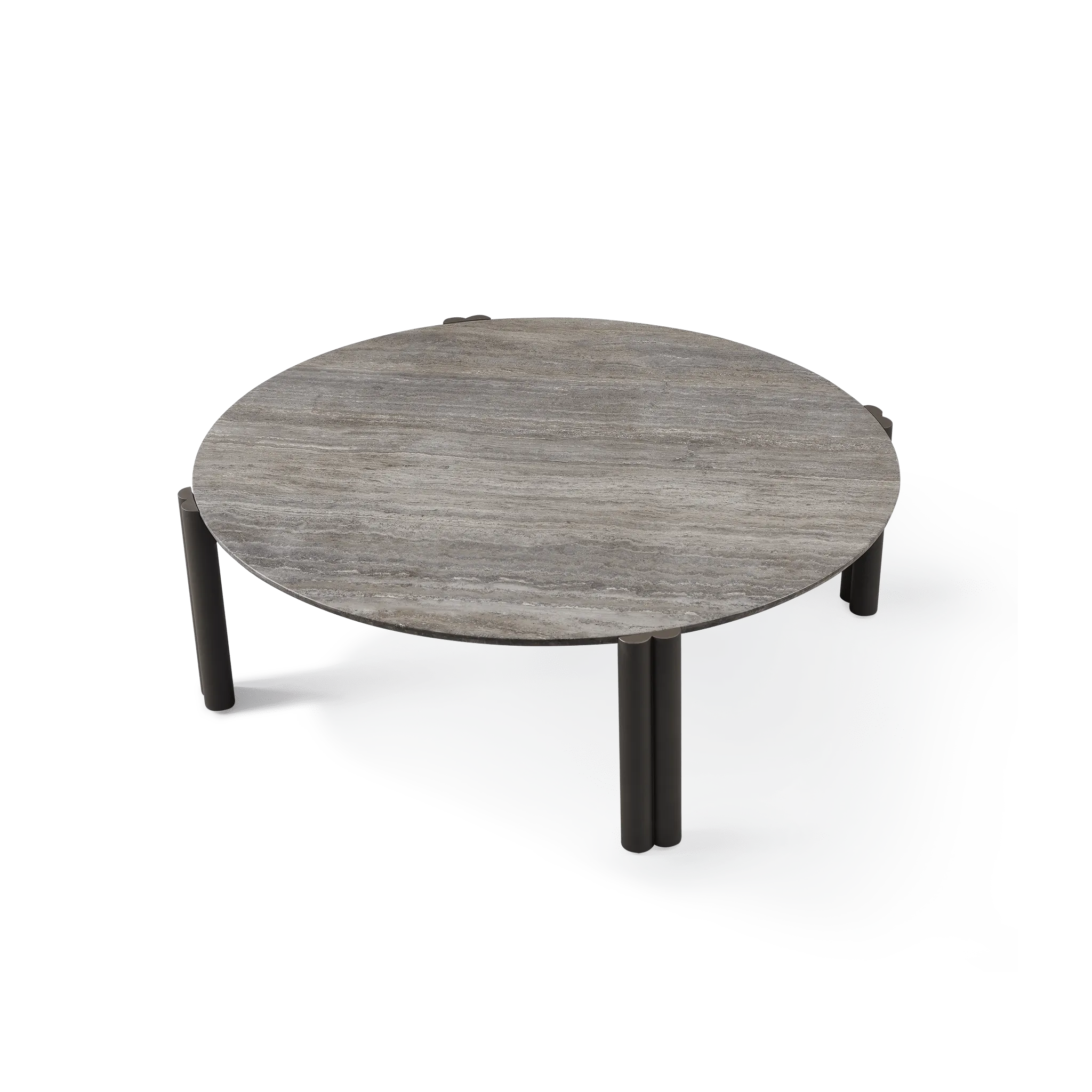 Cove Aluminum Round Coffee Table