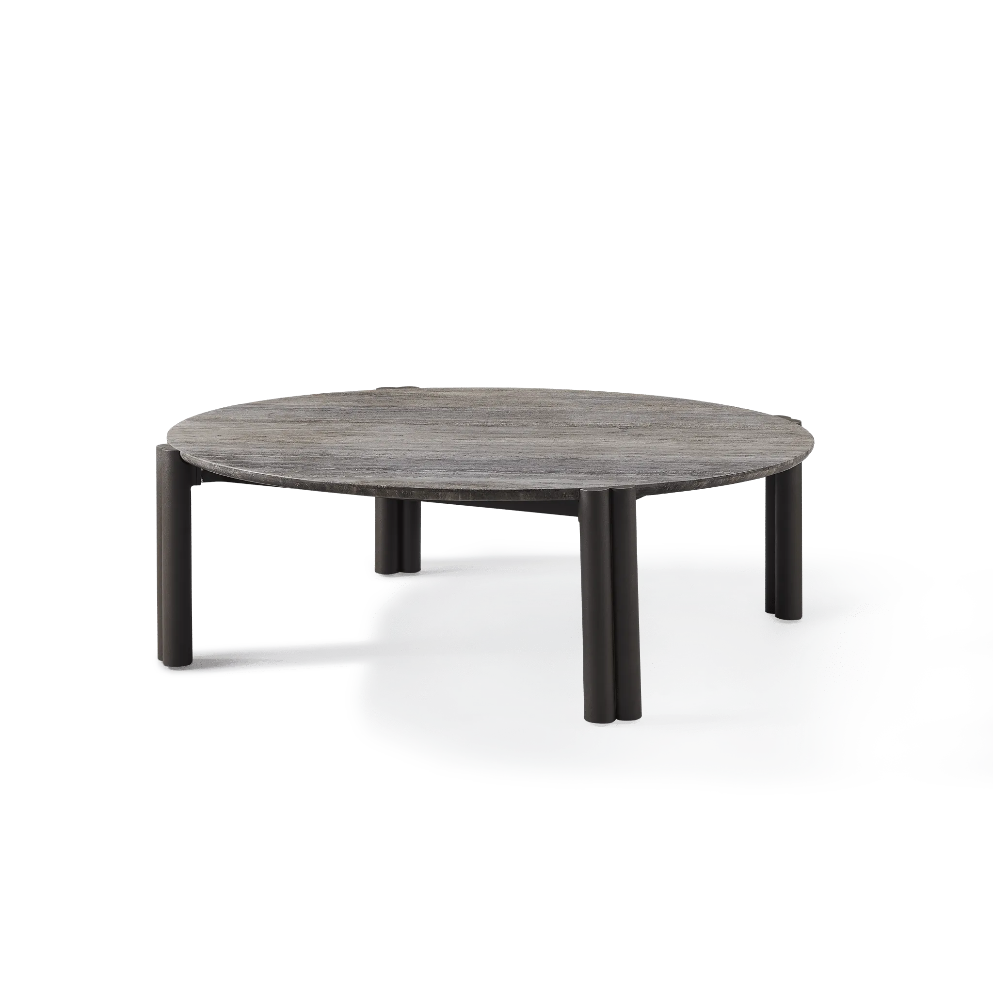 Cove Aluminum Round Coffee Table