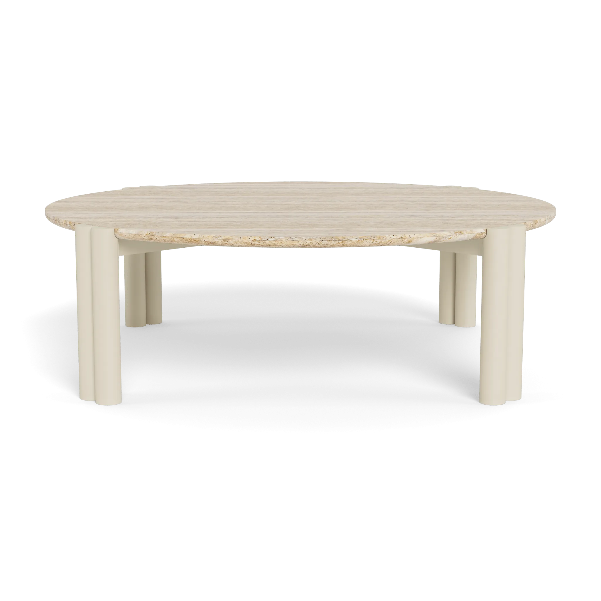 Cove Aluminum Round Coffee Table