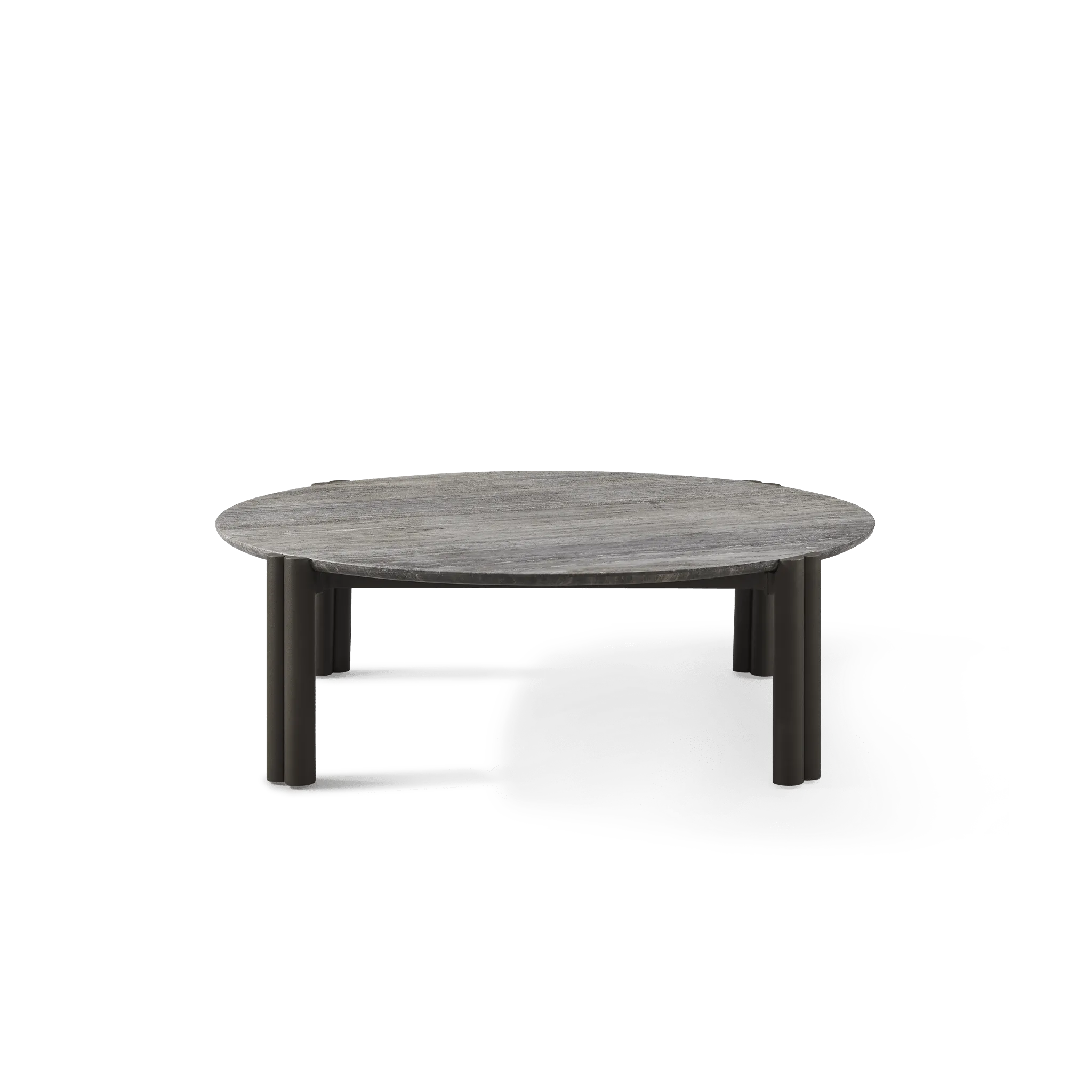 Cove Aluminum Round Coffee Table