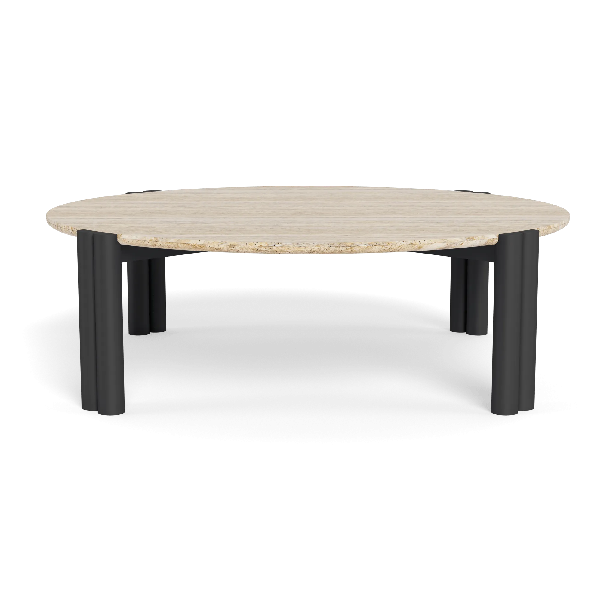 Cove Aluminum Round Coffee Table