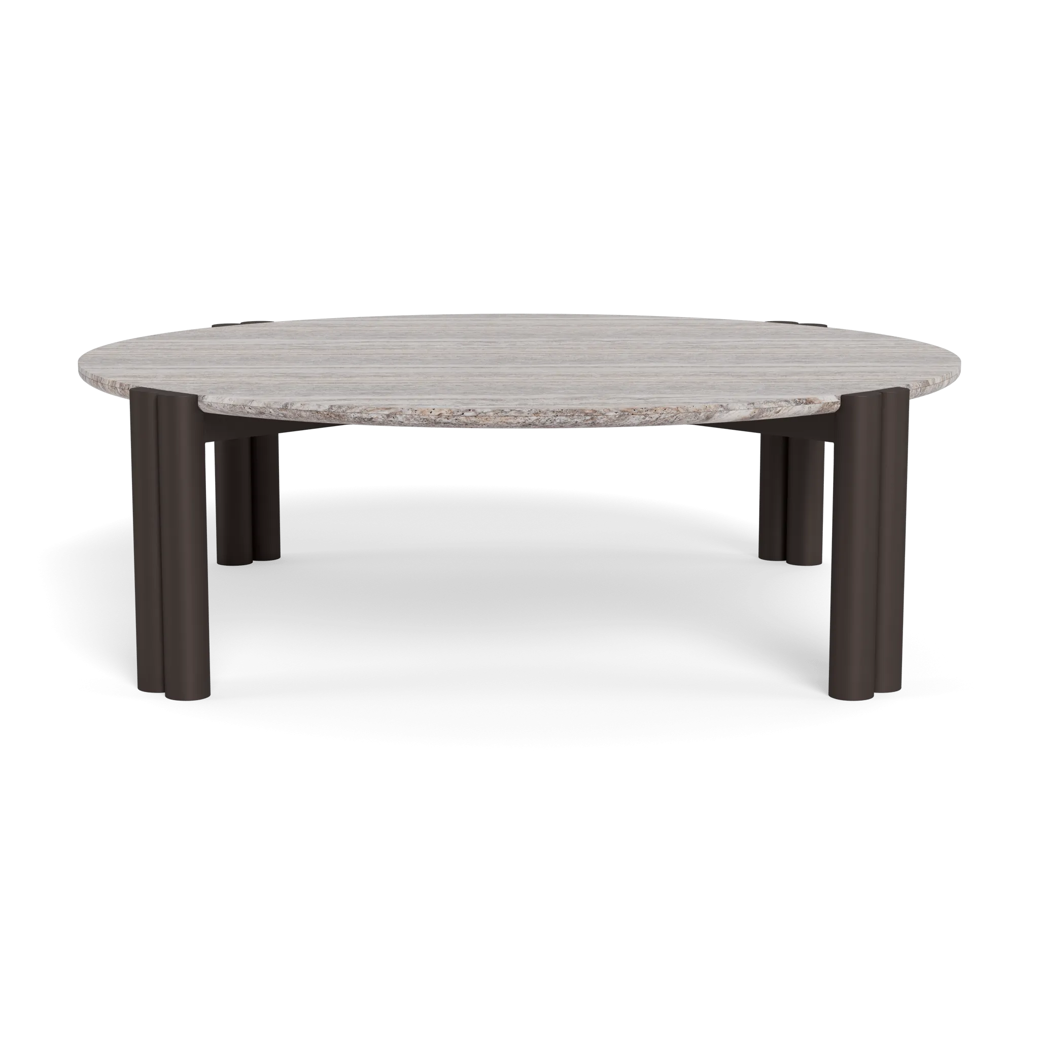 Cove Aluminum Round Coffee Table