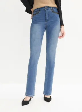 Essential Bead Embellished Jeans