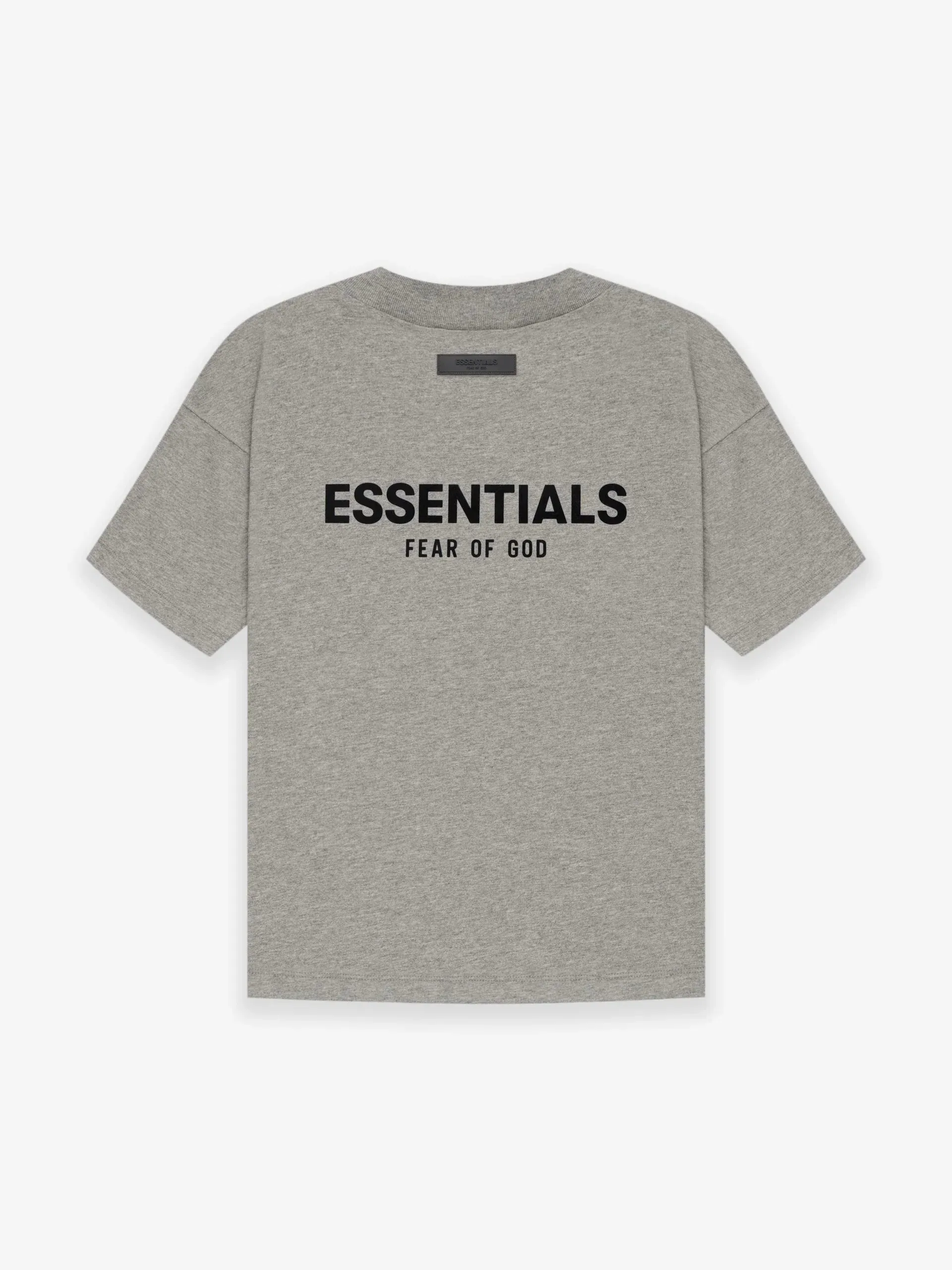 ESSENTIALS Jersey SS Tee Dark Oatmeal