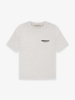 ESSENTIALS Jersey SS Tee Light Oatmeal