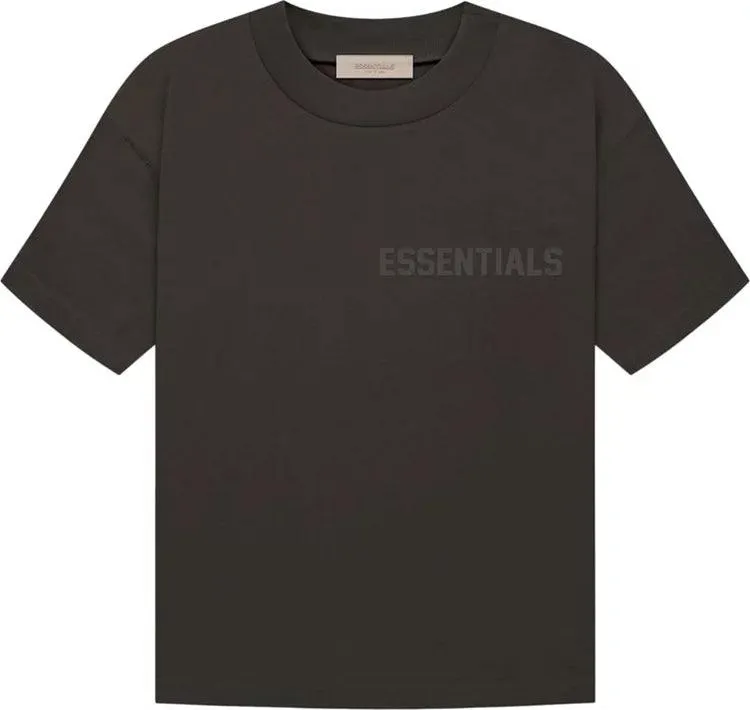 ESSENTIALS Jersey SS Tee Off Black