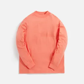 Essentials Long Sleeve Tee - Coral