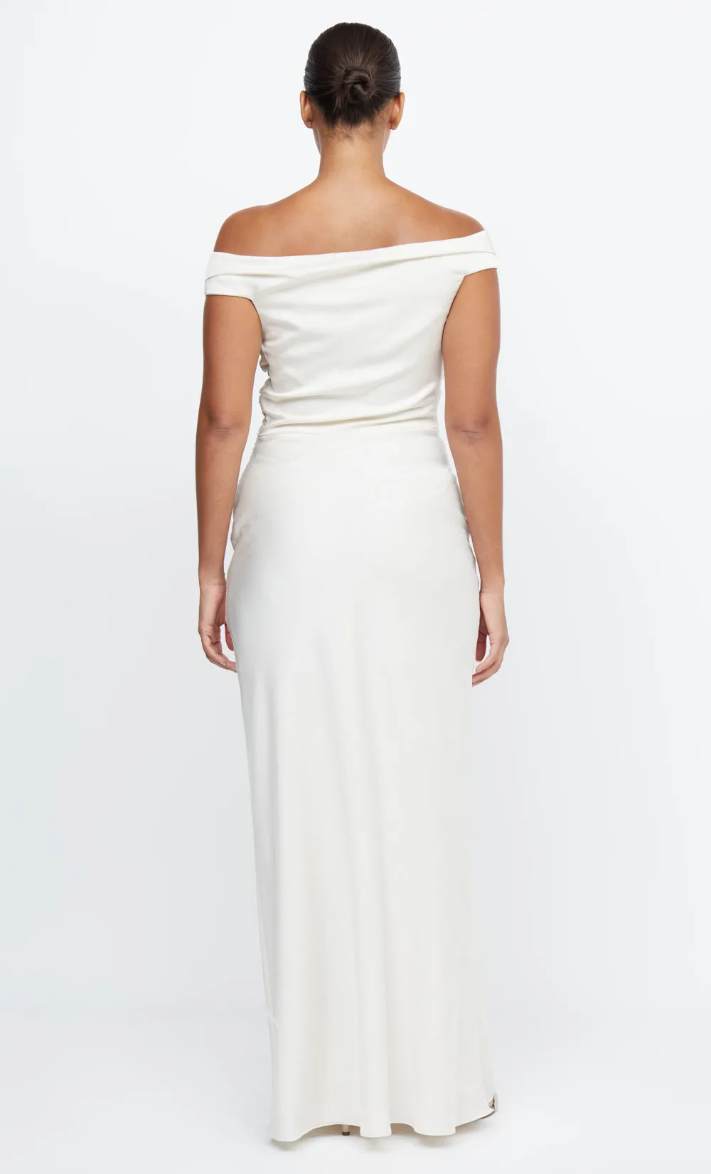 ETERNITY OFF SHOULDER MAXI - CREAM