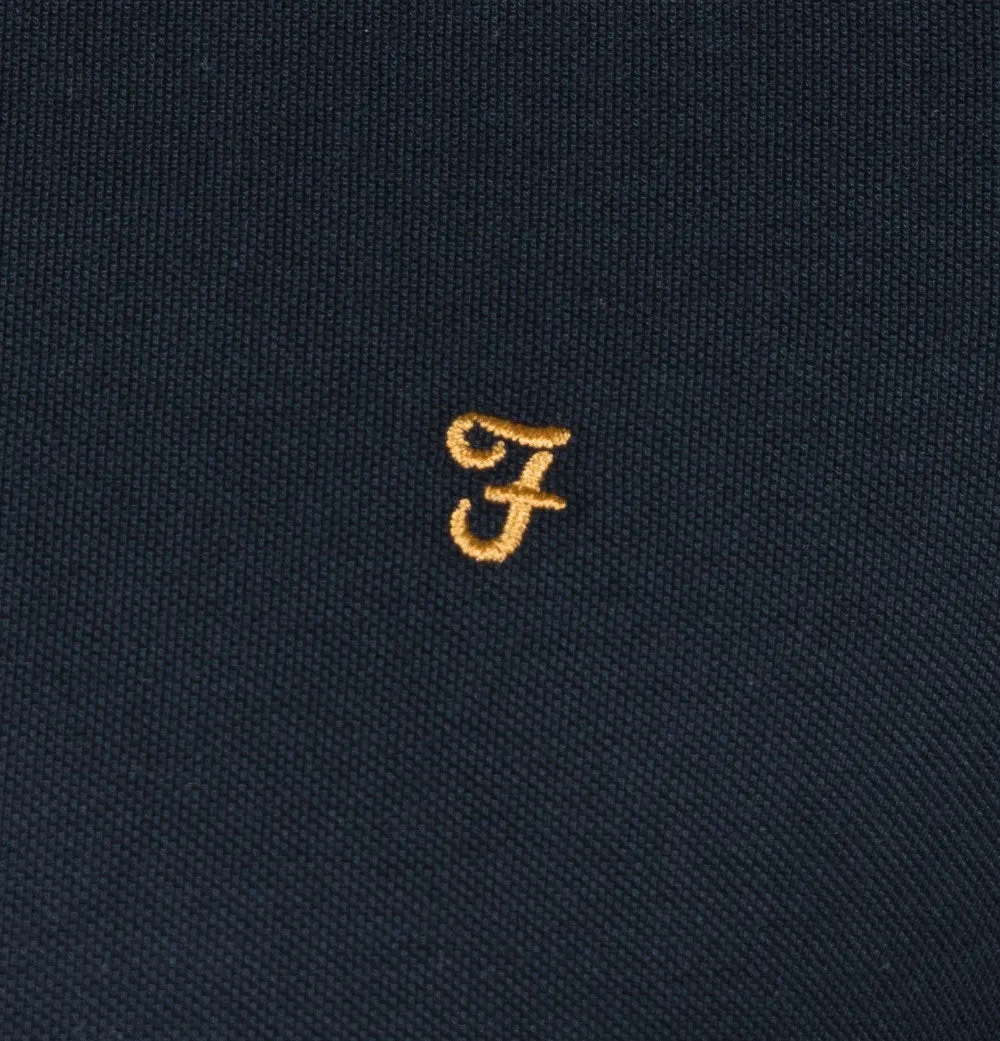 Farah Avalon Polo Shirt True Navy