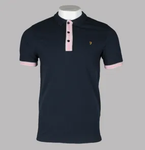 Farah Avalon Polo Shirt True Navy