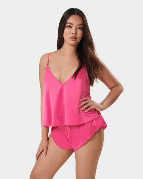 Faye Set Top e Short Fucsia