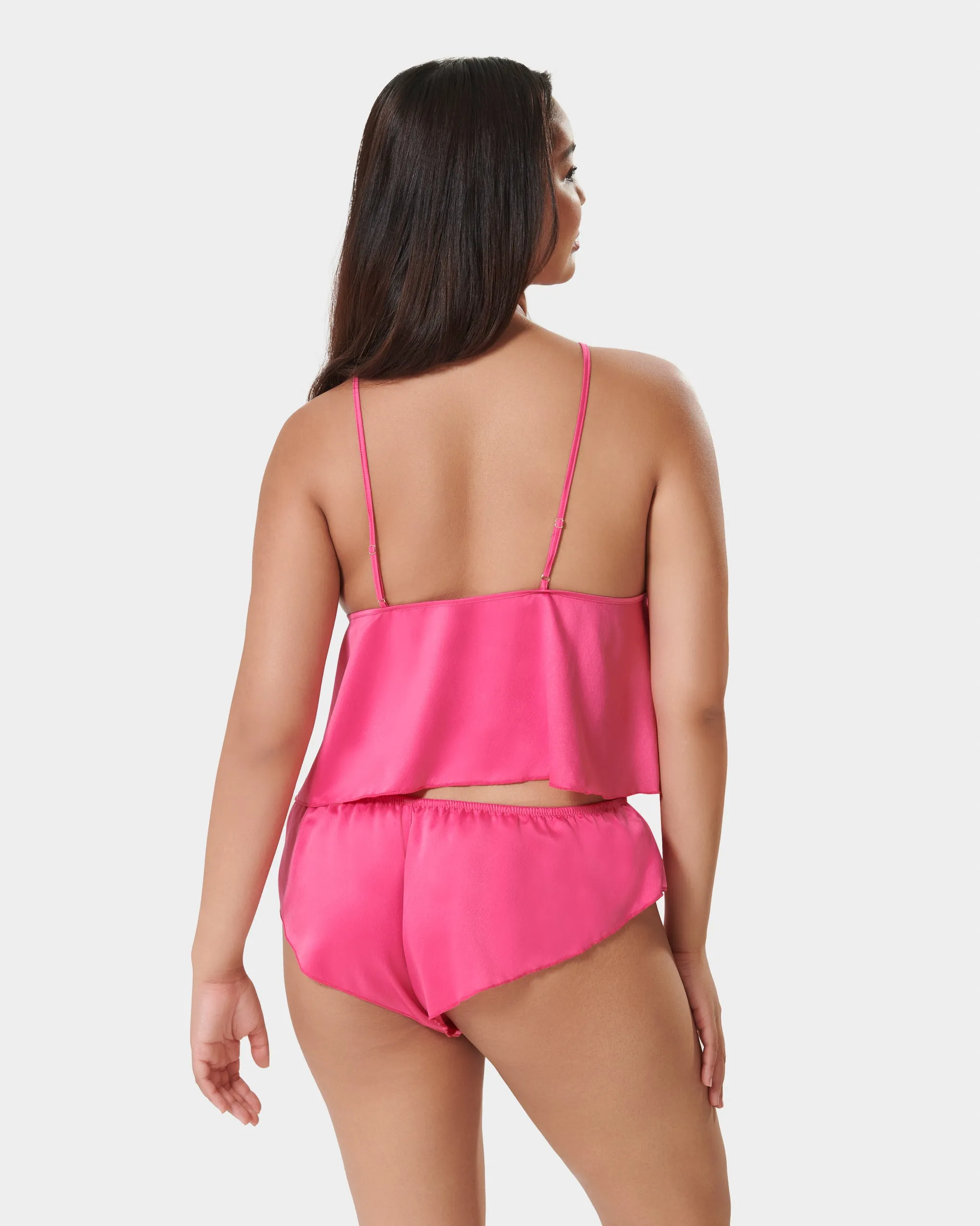 Faye Set Top e Short Fucsia