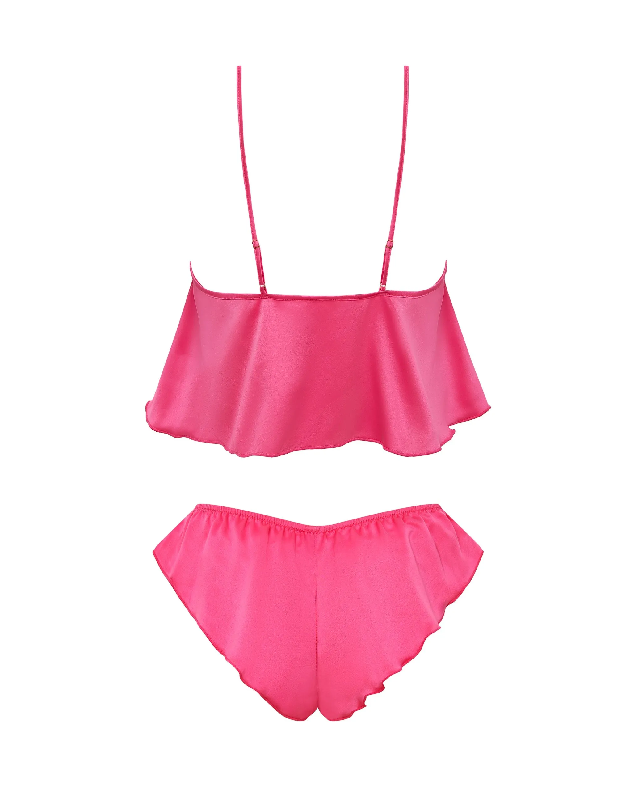 Faye Set Top e Short Fucsia