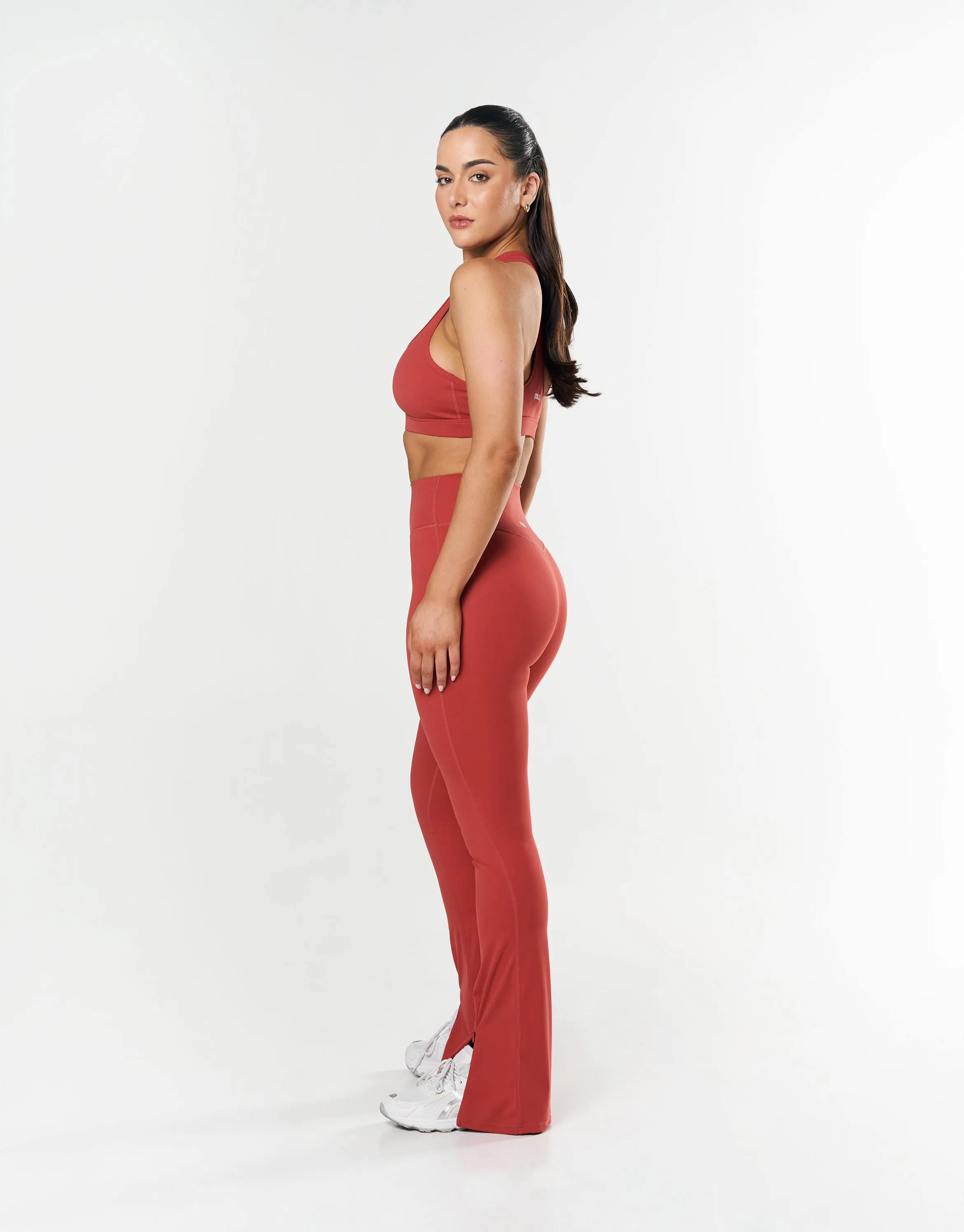 Flare Tights NANDEX ™ - Mahogany