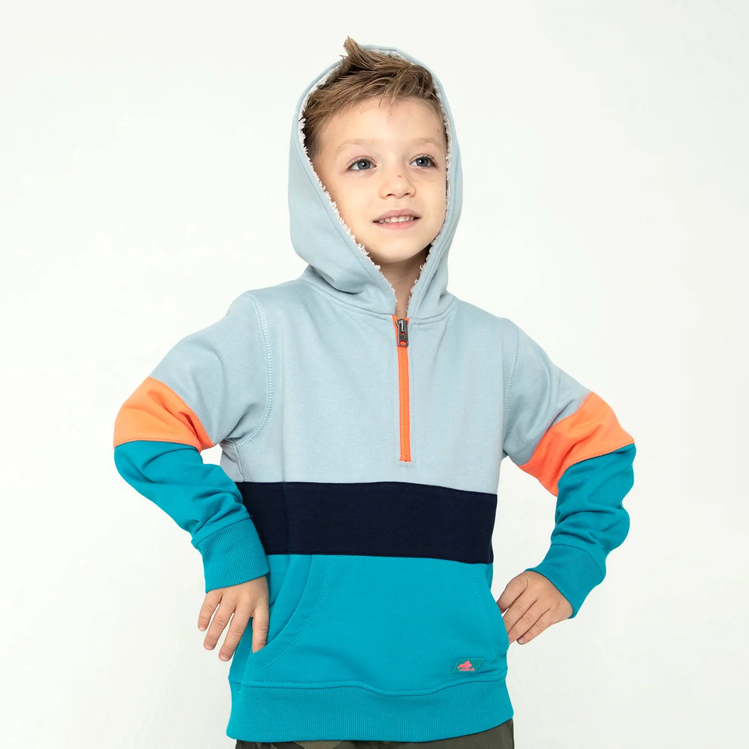 French Colorblock Sweatshirt