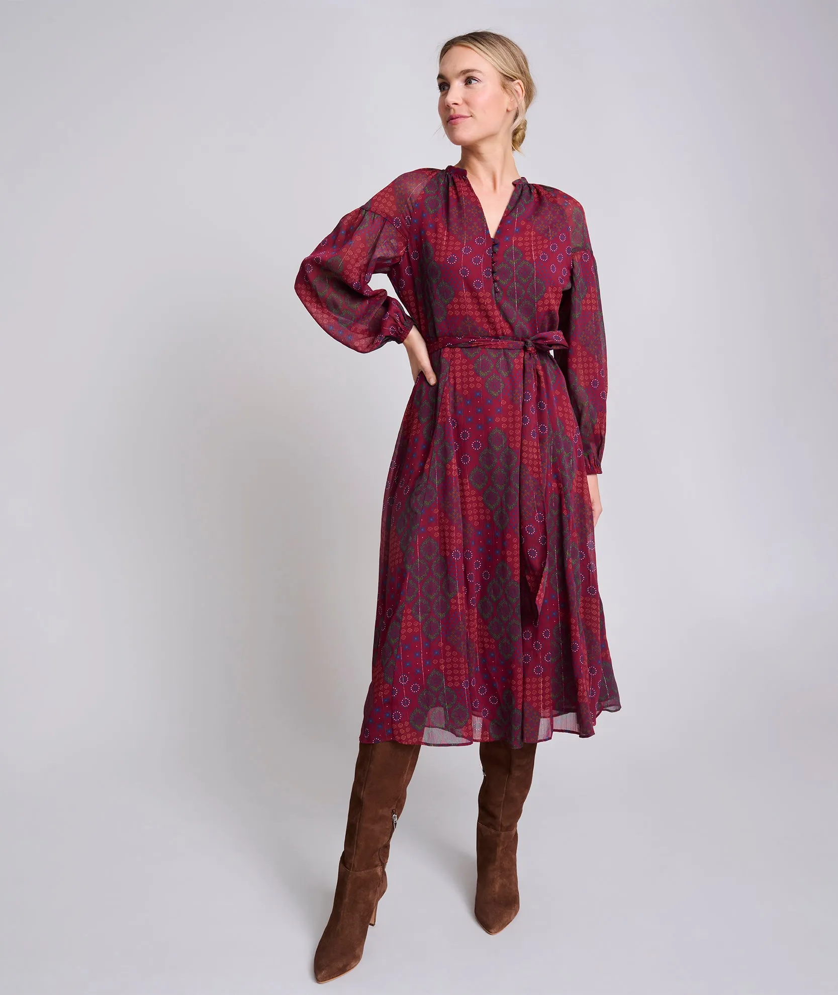 Georgette Carly Dress