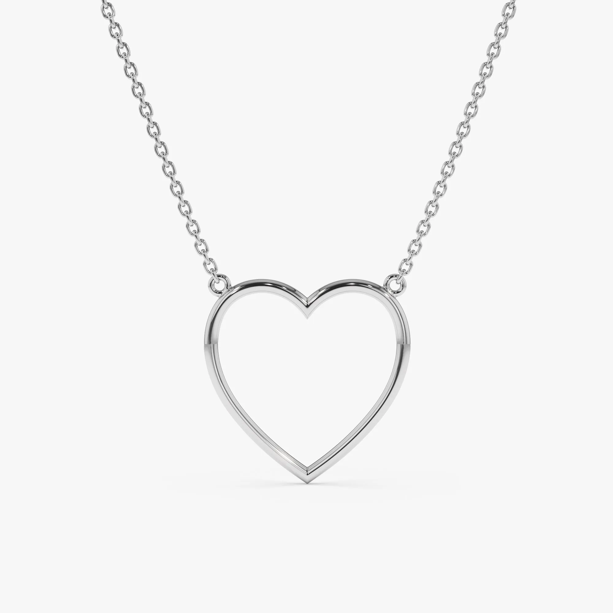 Heart Cut-Out Pendant, Anabella