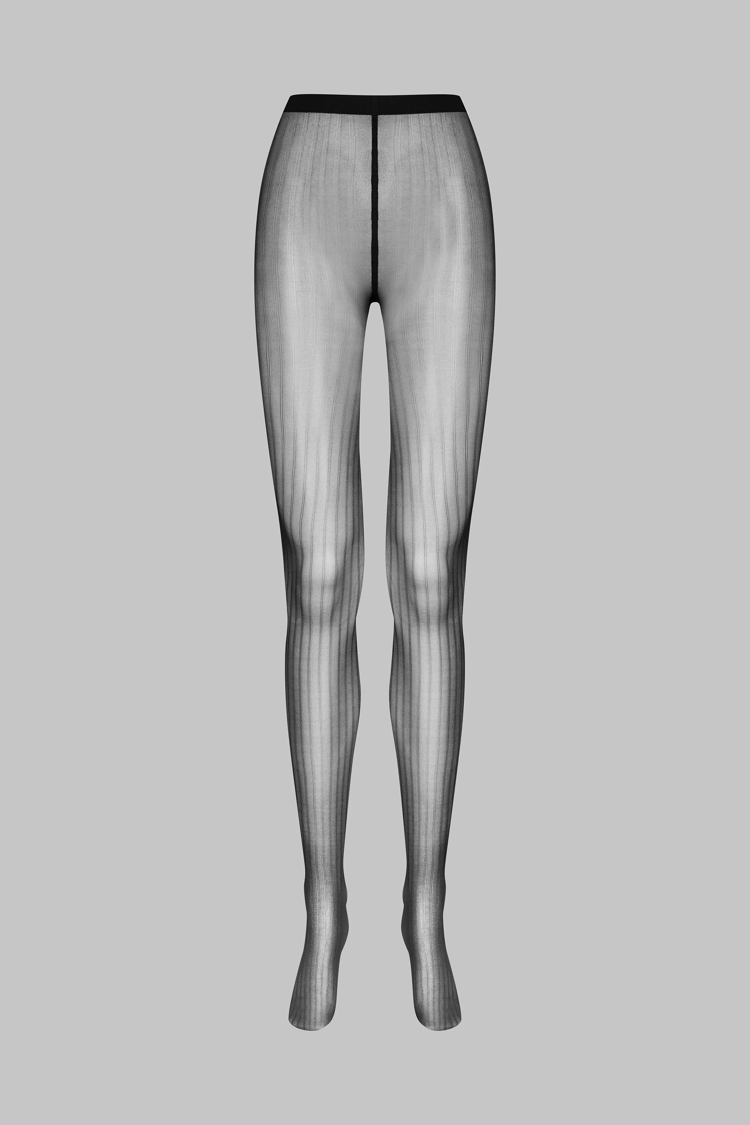 Illusion striped tights 30D - Les Coquetteries