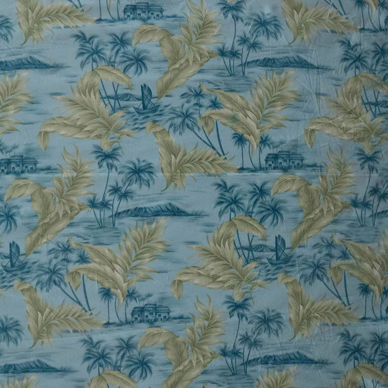 Island Areca Palm Fabric | Peachskin