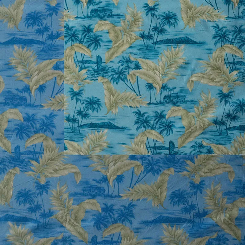 Island Areca Palm Fabric | Peachskin