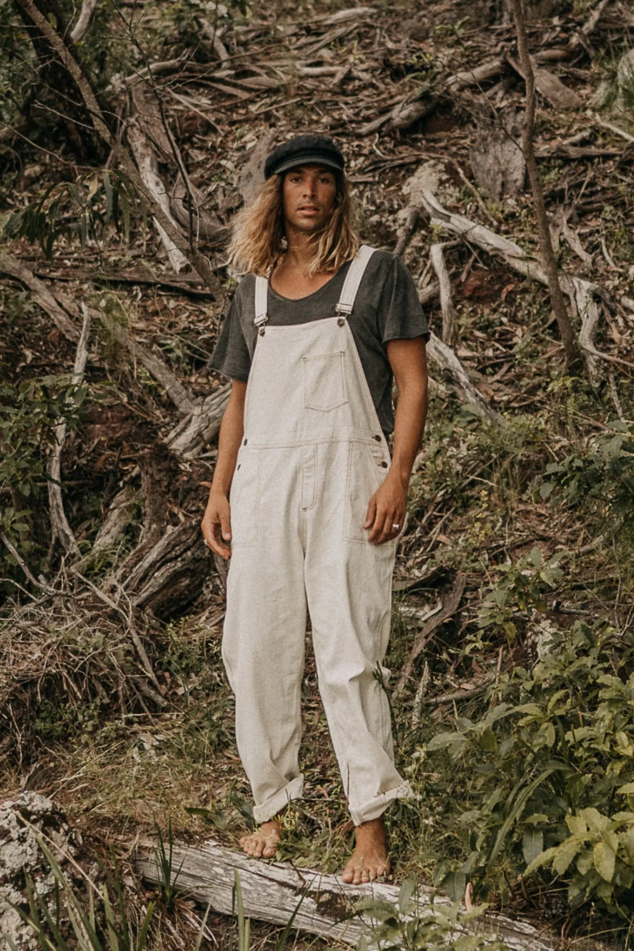 JACKS - Off-White Overalls