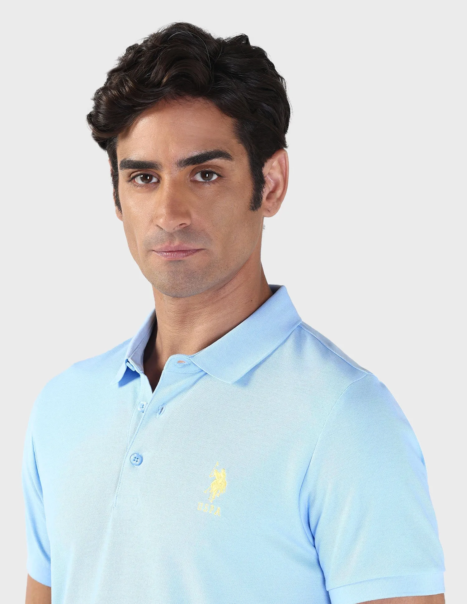 Liquid Cotton Slim Polo Shirt