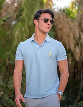 Liquid Cotton Slim Polo Shirt