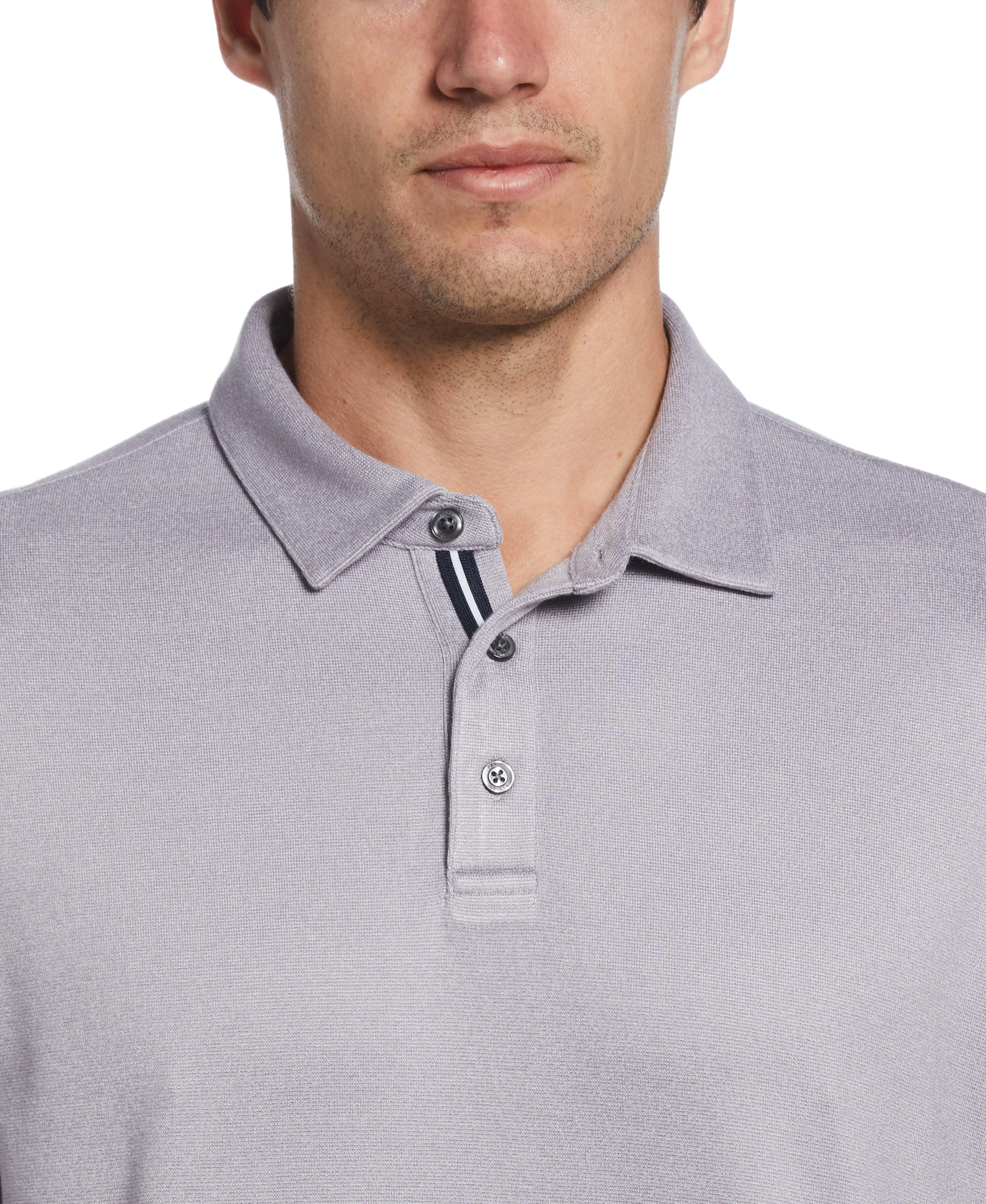 Marled Heather Polo