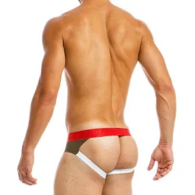 Modus Vivendi Jock Multi C-Through Jockstrap Khaki 05812 58