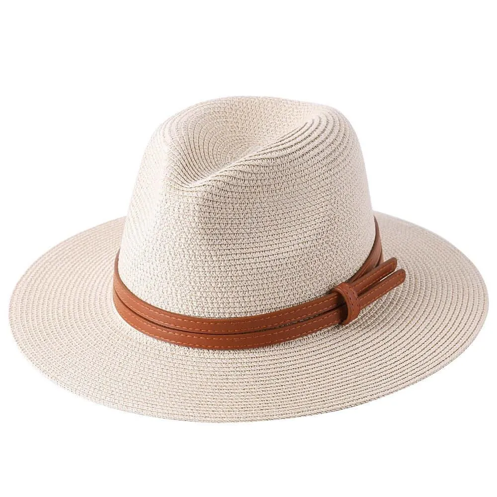 Natural Panama Soft Shaped Straw Hat