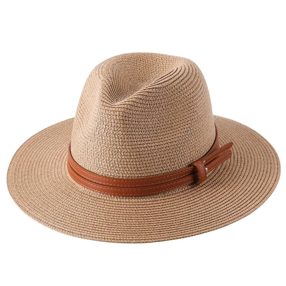 Natural Panama Soft Shaped Straw Hat