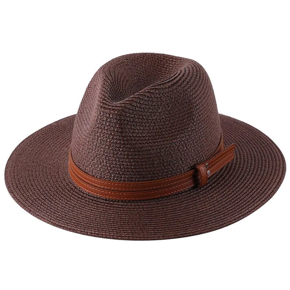 Natural Panama Soft Shaped Straw Hat